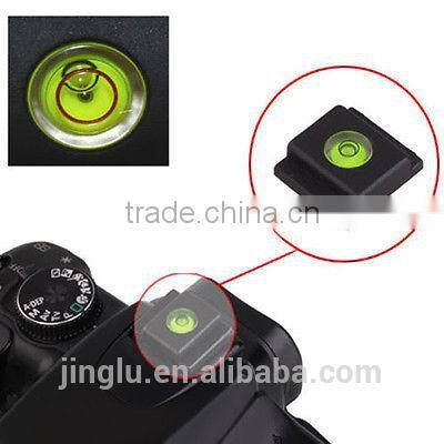 Flash Hot Shoe Cover Cap Bubble Spirit Level For Canon for Nikon Camera