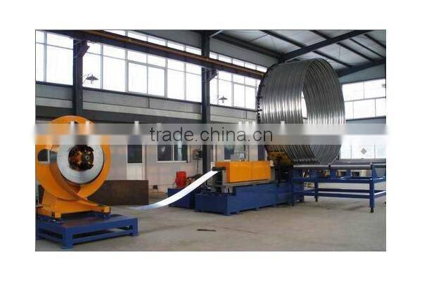 Large diameter corrugated metal pipe galvanized corrugated metal pipe