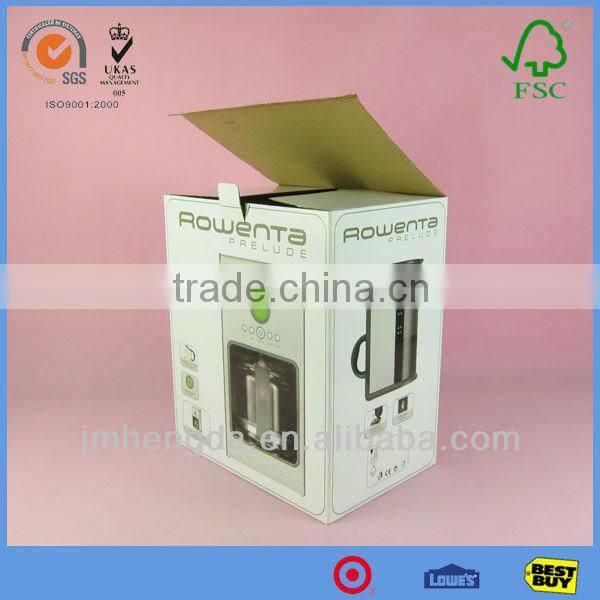 Rectanule Dulcet Corrugated Carton Box Industrial With Beautiful Logo