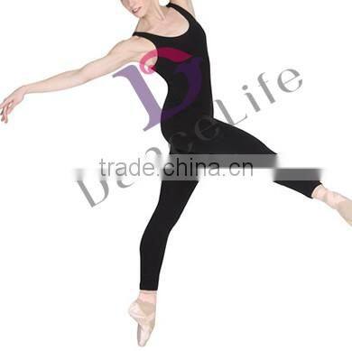 C2614 kids tank ballet dance Unitard wholesale ankle length dance unitard for sale gymnastic unitard