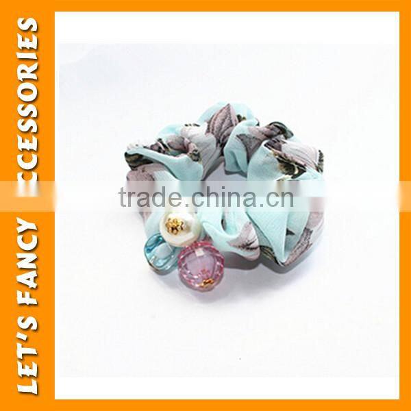 PGHD0353 Wholesale floral headbands yiwu covered elastic hair band