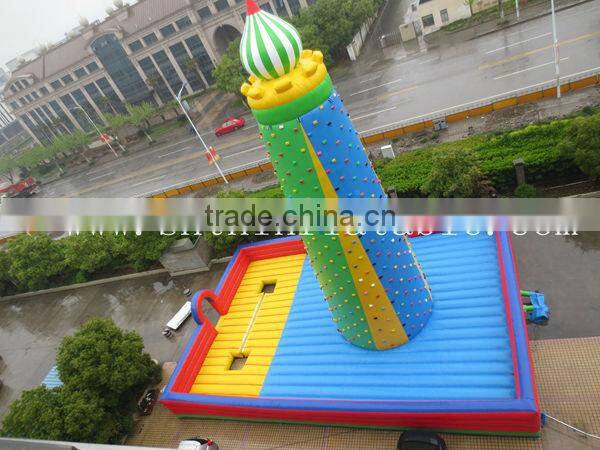 kids inflatable climbing wall