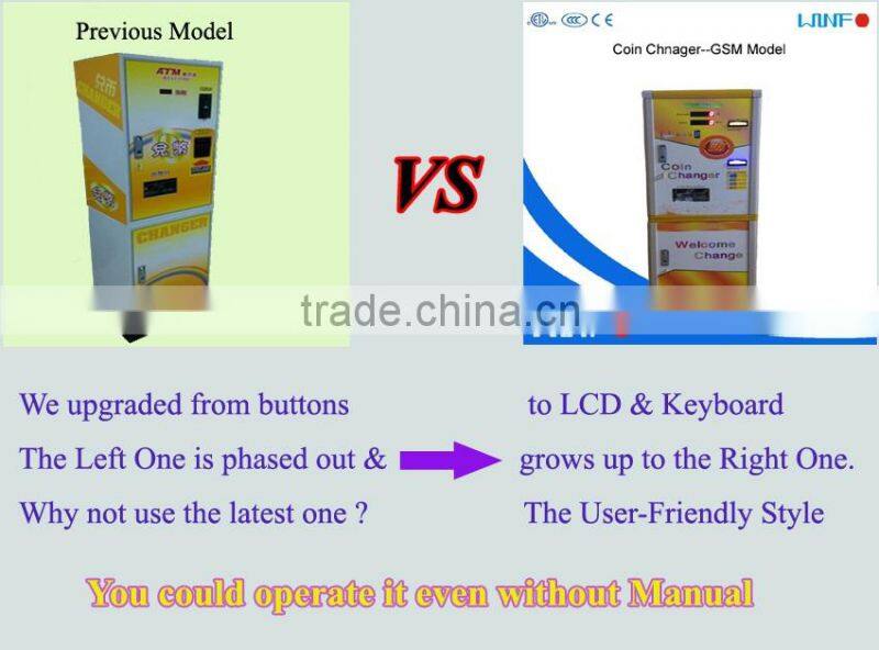 Coin Vending Machine in Coin Operated Games