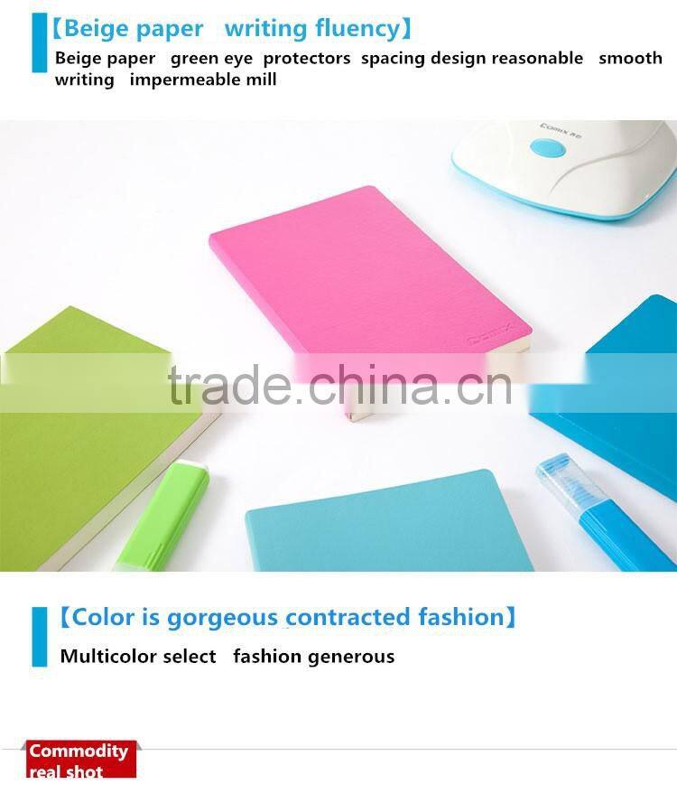 2016 hardcover PU Eco leather notebook Business A5 customized notebook Drawing Sketchbook Weekly Day Planner organizer notebook