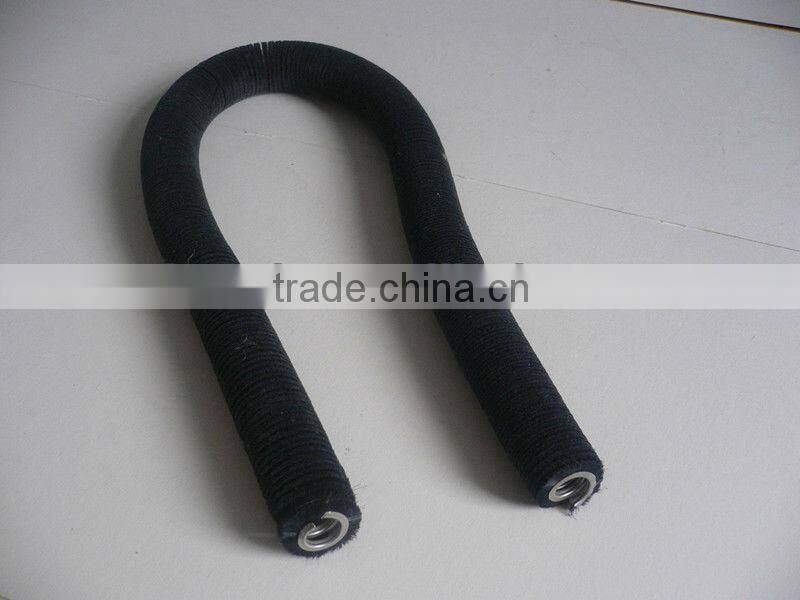 Spiral nylon roller industrial machine cleaning brush