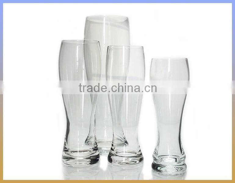 Trust wholesale custom Glassware Fantastic transparent beer glass Hand made