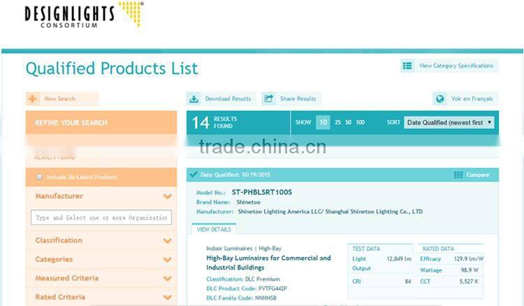 new design DLC CUL UL 100w 150w 200w LED par can light car show lights