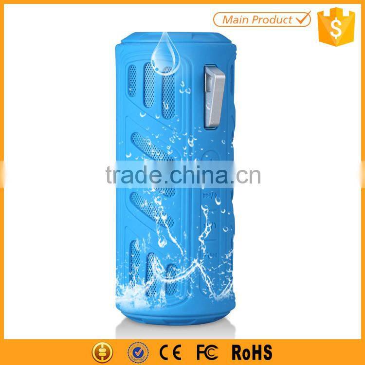 2016 New Hot Style Bluetooth Speaker Mobile Power Flashlight Waterproof Dust Proof Emergency Fell SOS