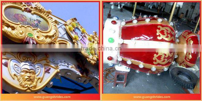 Joyful! luxury outdoor kids fairground carousel ride for sale