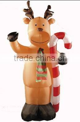 Christmas inflatable deer toy decoration for kids