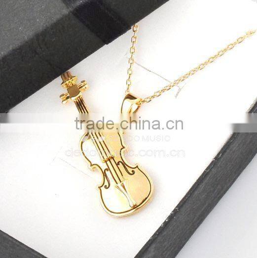 18k Gold plated and platina plated white gold necklace