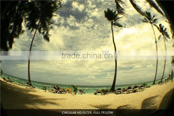 For Canon 7D 10D For Nikon D3300 P Series Camera Yellow Square Filter