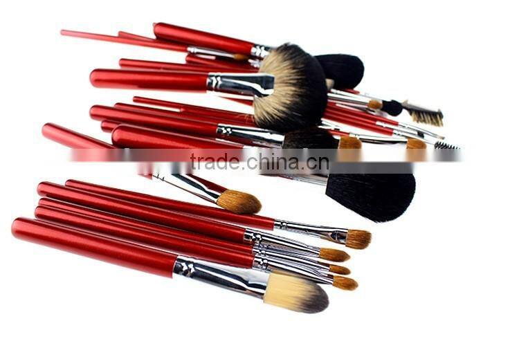 Specialty animal hair brush set 26pcs upscale Beauty tools