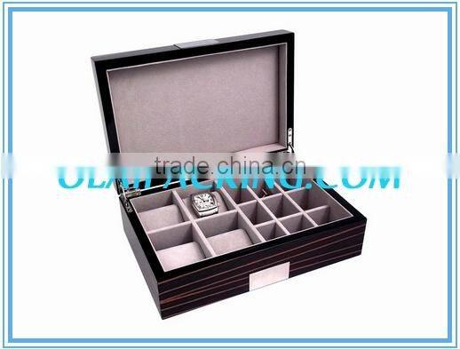 Luxurious Handmade Wooden Cufflink Watch Packaging