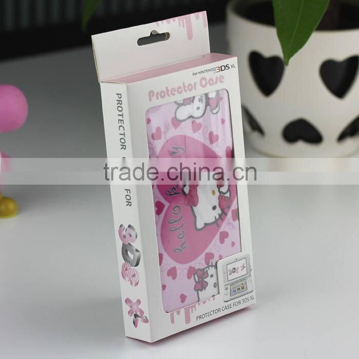 pink new design cute for nintendo 3ds xl console soft hard cover case can custom for pokemon go