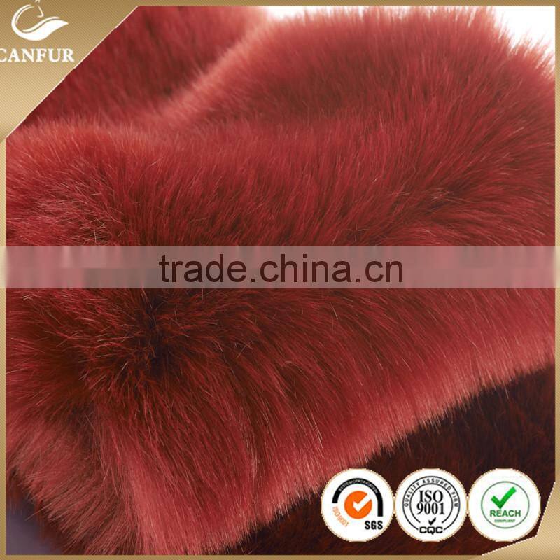 100% Acrylic high quality mink fur plush fabric