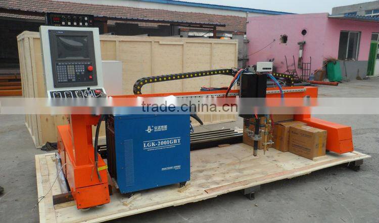 Jinan cnc plasma cutting metal steel machine / portable plasma cutter 2000*6000mm