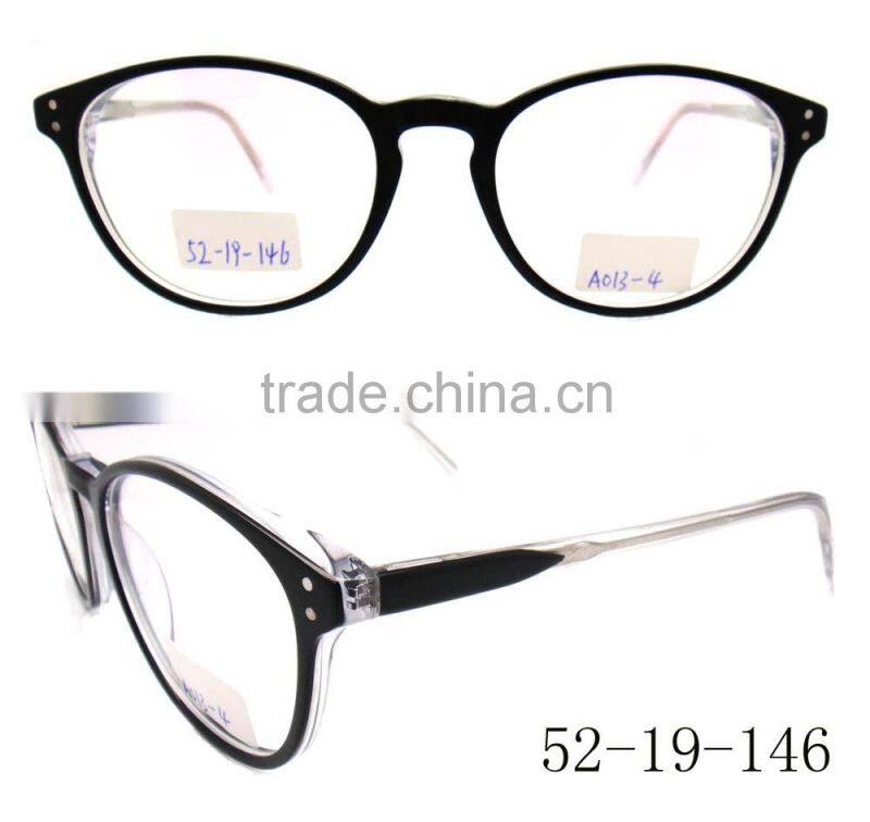Factory directly provide fashion thin acetate optical glasses