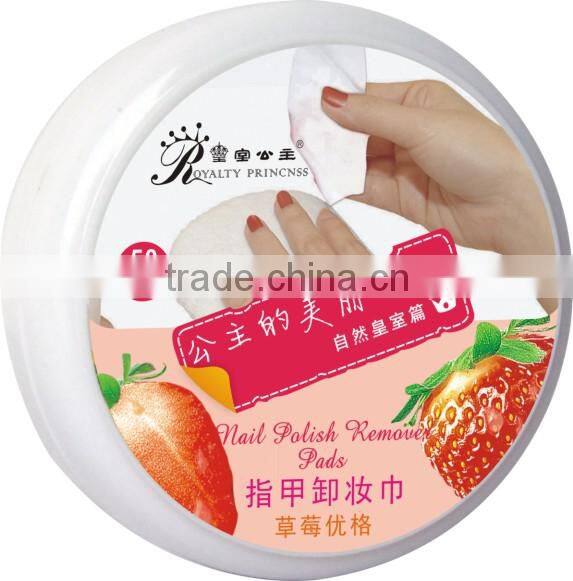 Nail Polish Remover Wipe Coming!Nail Pads are Very Popular And Have Many Flavors To Choose