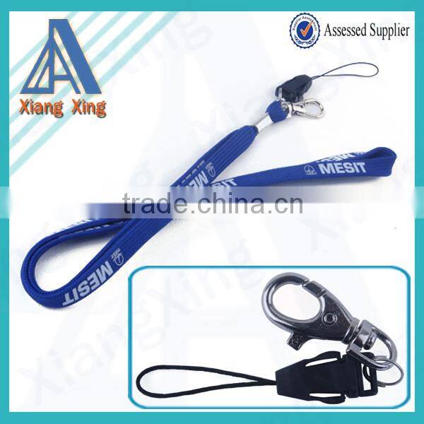 2015 hot sale mobile phone tube lanyard with company logo