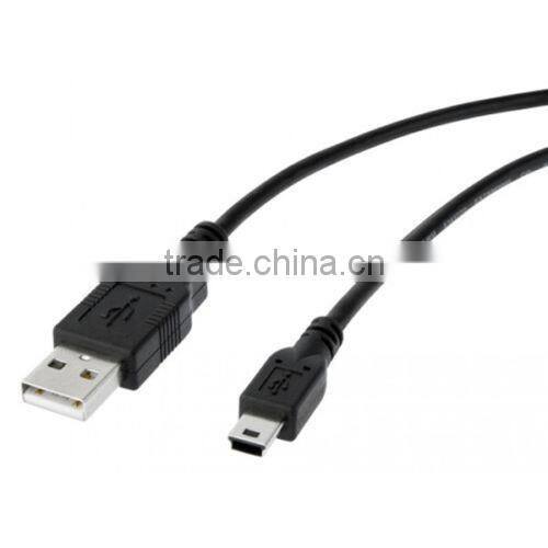 High Speed USB 2.0 Type A Male to Mini B 5 Pin Charger Cable