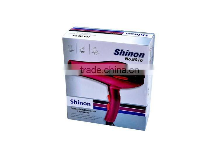SHINON 9016 professional fast drying dryers for hair home salon and hotel use