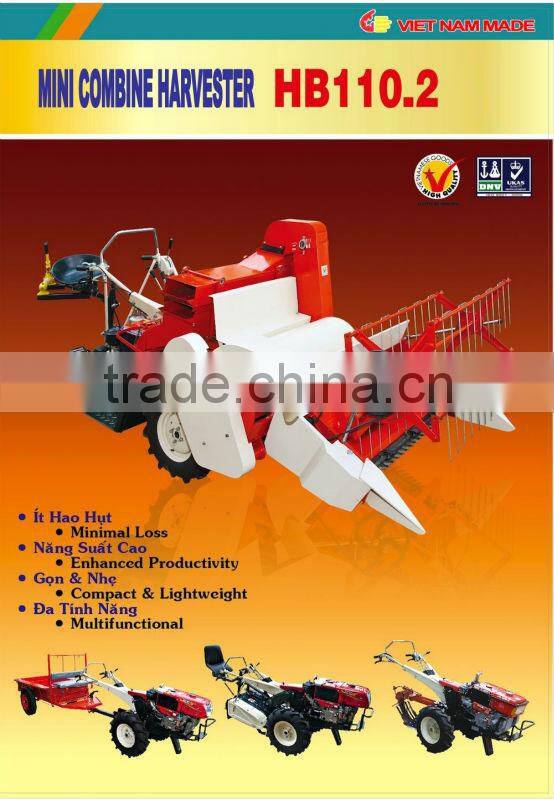 new small mini rice wheat combine harvester