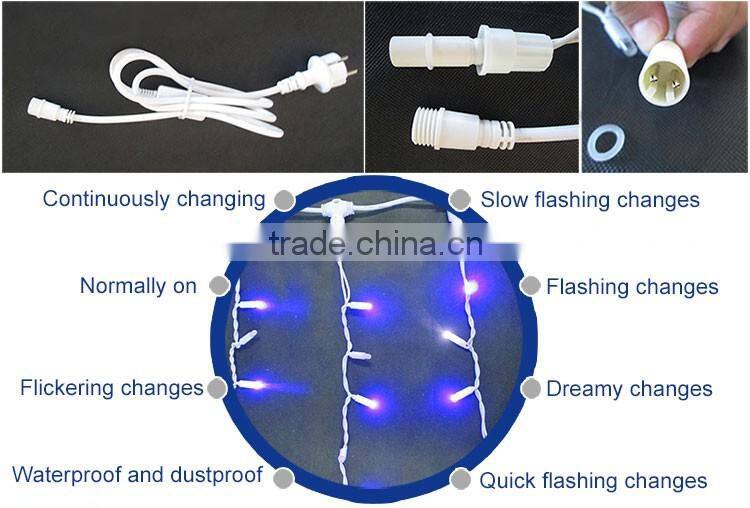 wholesale flexible bright led curtain light white