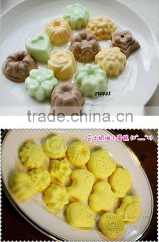 DIY Flowers shape Silicone Chocolate/Muffin/Cup Cake/Jelly Candy /Ice /Cupcake Tray/Handmade tool soap Mold