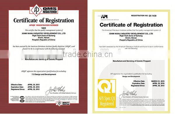 China Experienced Manufacturing & Ceramic Consultants for Petroleum Fracture