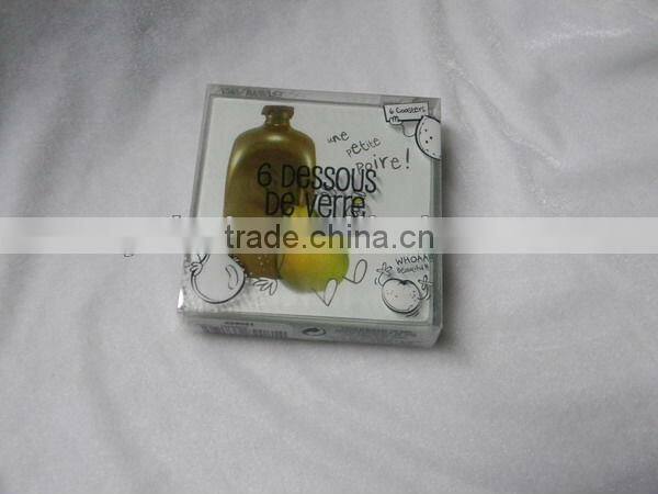 reindeer,ekl,wapiti glass coaster 9x9cm,any patterns available