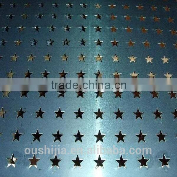 High quality perforated decoration plate/stainless steel perforated plate/aluminium perforated decoration plate