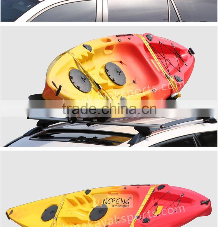 Foldable aluminum kayak rack carrier