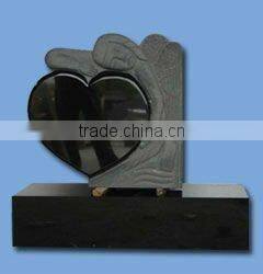 Carved angel monument