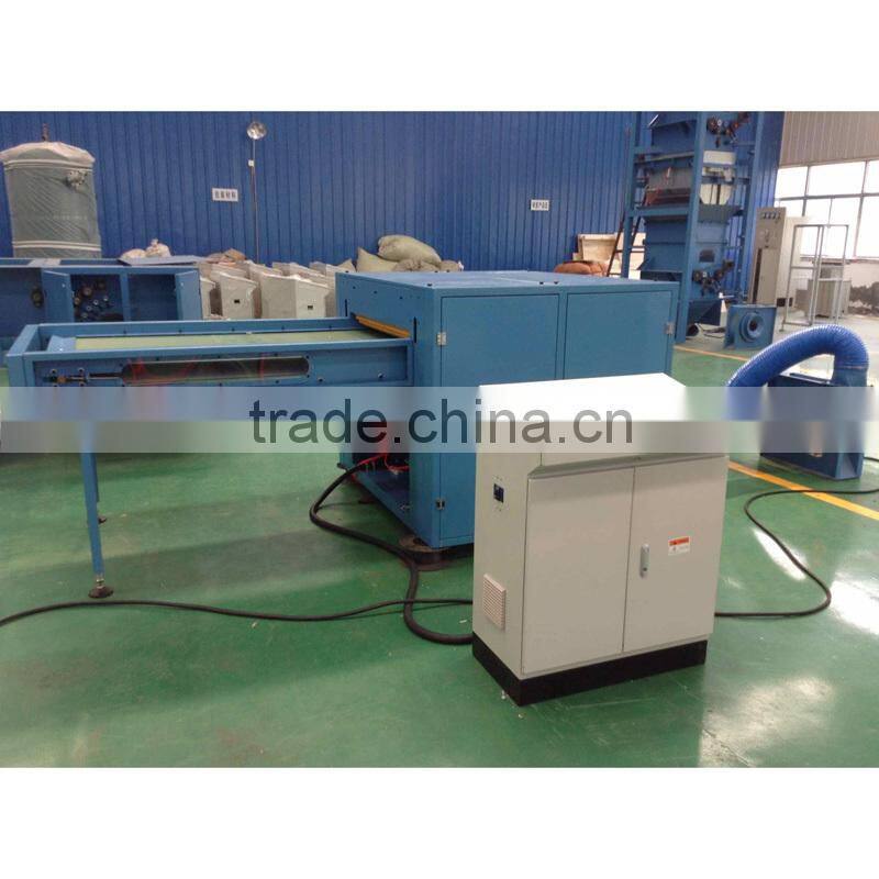 Elastic polyester fiber ball making machine in manufacturer of qingdao