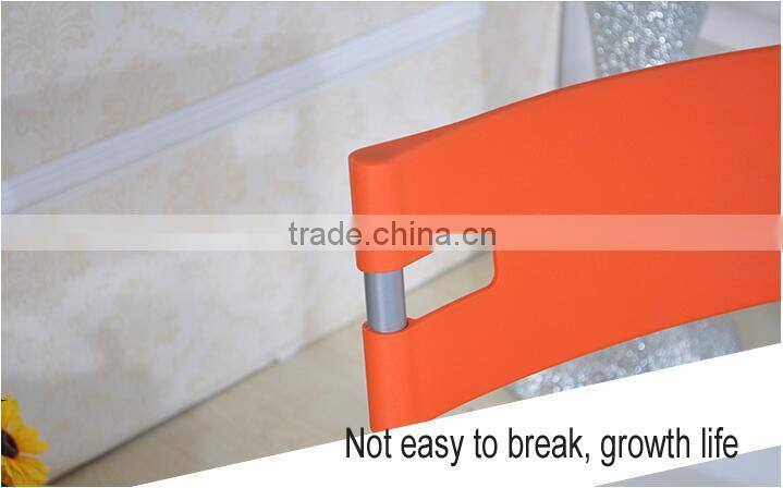 2016 popular simple design modern metal chair for dining