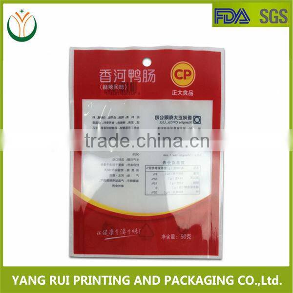 NY/PE Eco-friendly food packaging bag vacuum plastic bag with heat seal