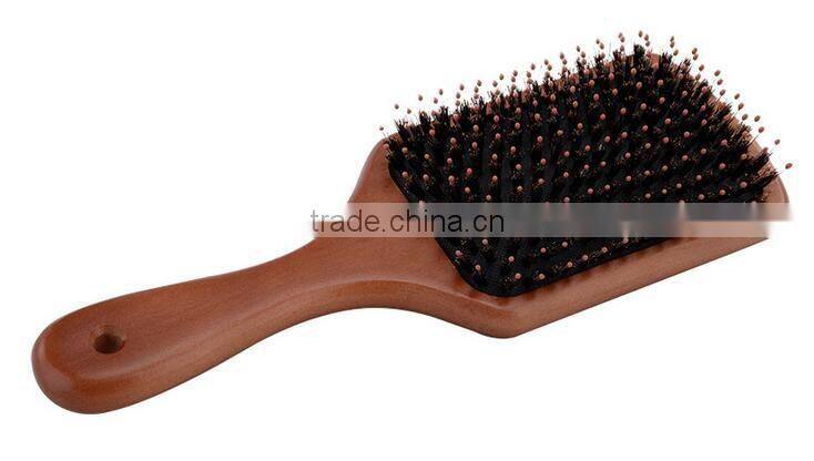 Naturals Dry Scalp Wooden Paddle Brush for Hair Detangler, Dandruff Scalp