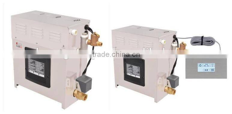 steam generator sauna with remote control