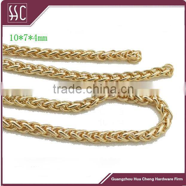 handbag metal accessories round chain purse chain