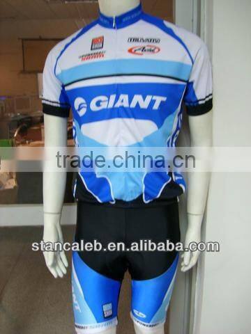 Professional custom design sublimation triathlon cycling wear with lycra