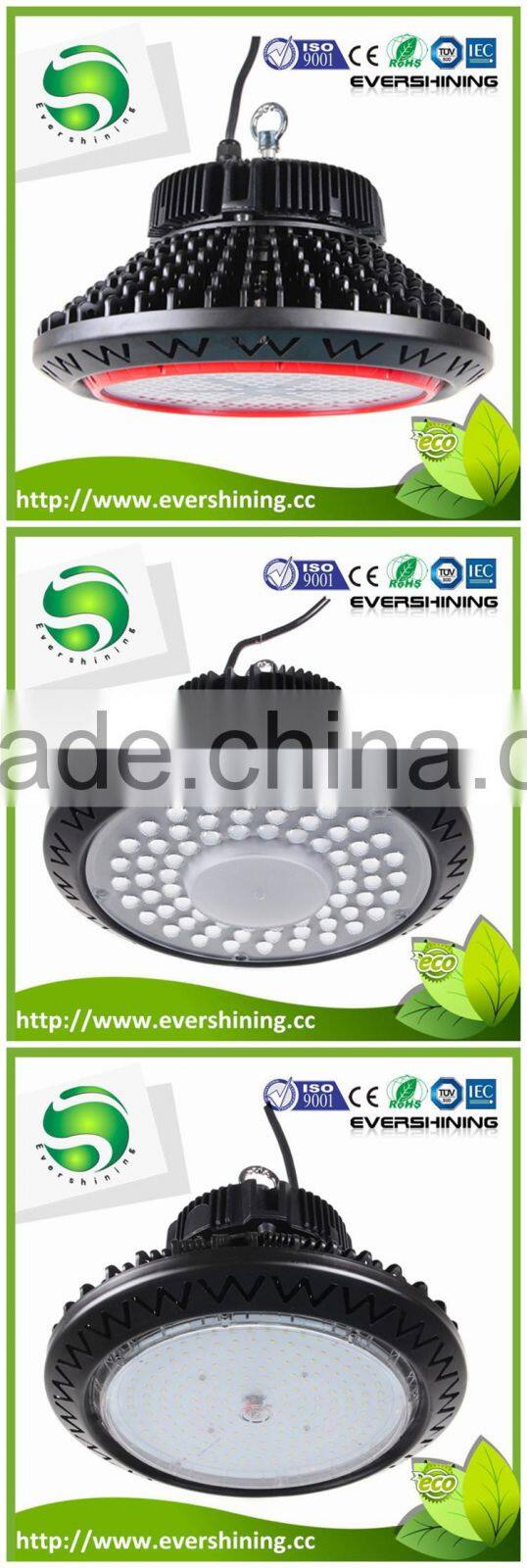 New design UFO led high bay lighting 200w for warehouse gym industrial commercial shop