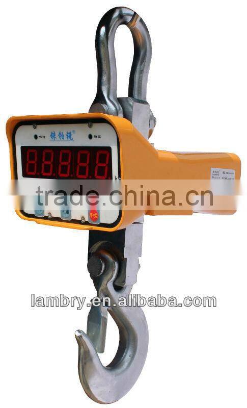 Heavy duty with LED display Industrial Weighing crane scale