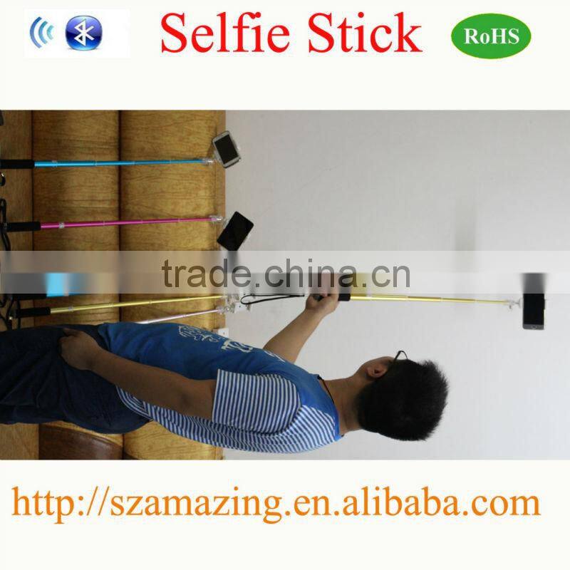 Professional factory produced the bluetooth Selfie stick with accessory