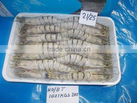 FROZEN HEAD ON BLACK TIGER SHRIMPS