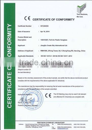 Hoting Selling Wooden Sunglasses with Wooden Layered Frame and Polarized Coating Lenses