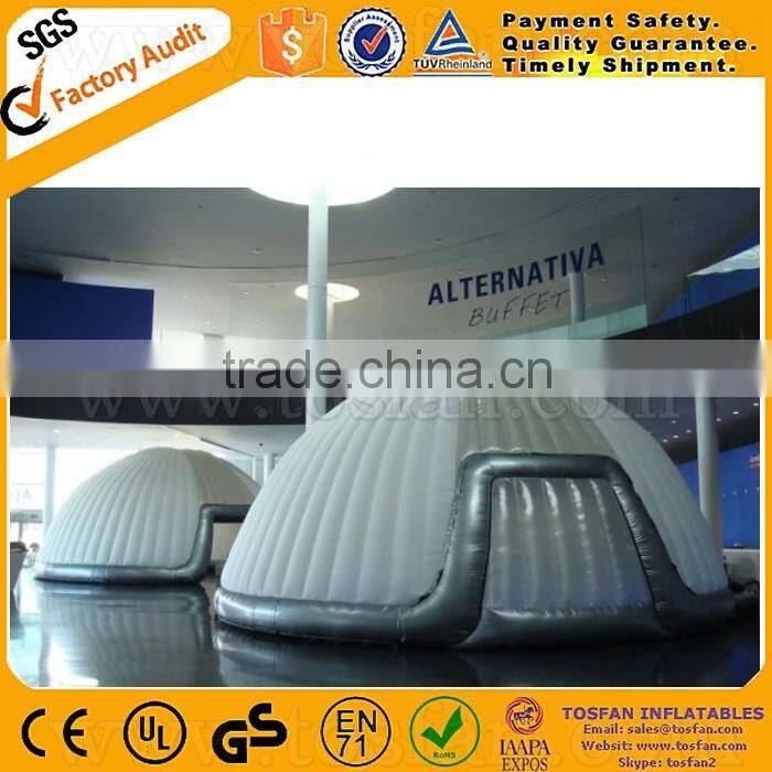 inflatable party shell tent,sealed white tent F4028C