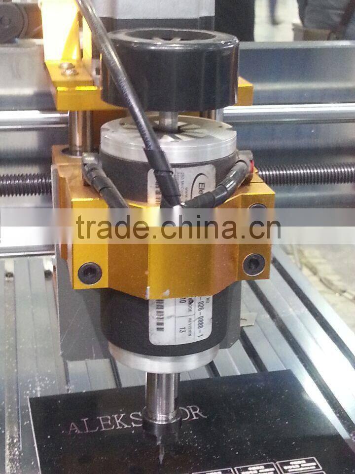 China factory professional lead shine stepper motor DW3020 cnc router for name tag