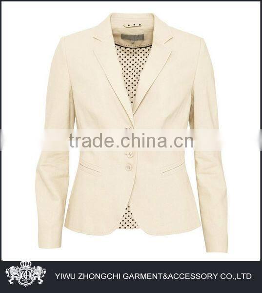 khaki color classic women suits