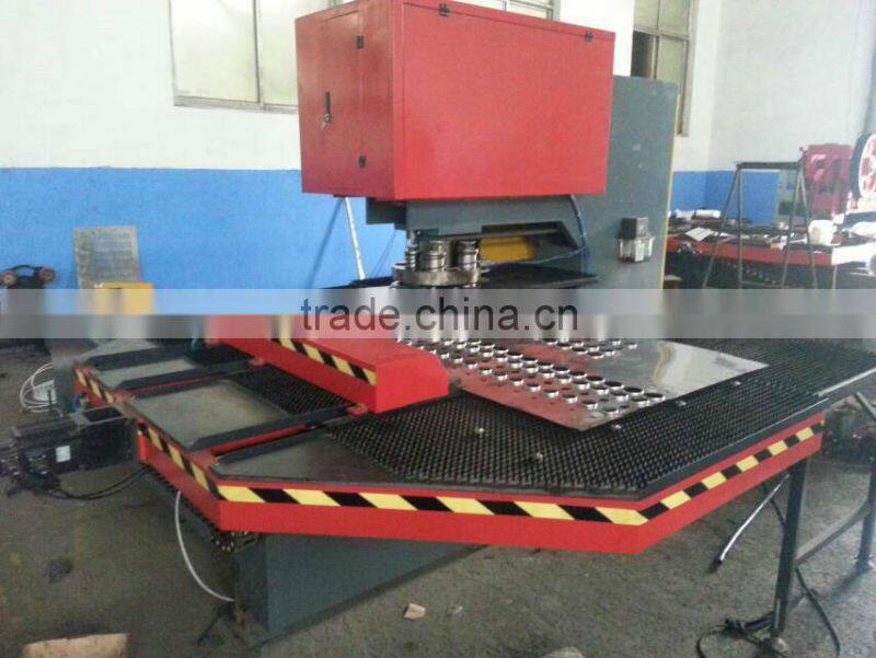 Sheet Metal CNC Feeder + Deep Thorat Power Press, Plate Feeding Table and Punch Press Machine for Dust Cover and Dust Cap